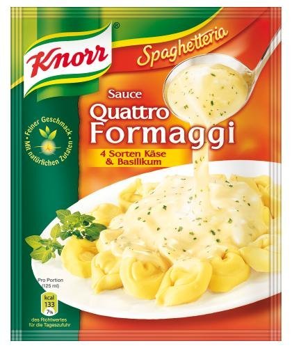 Knorr Spaghetteria Sauce Quatrro Forma., 20er Pack (20 x 250 ml Beutel) von Knorr