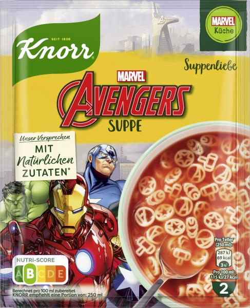 Knorr Suppenliebe Marvel Avengers Suppe von Knorr