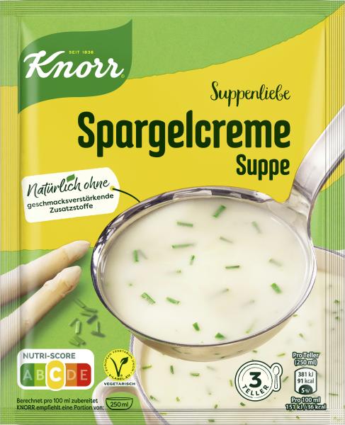 Knorr Suppenliebe Spargelcreme Suppe von Knorr
