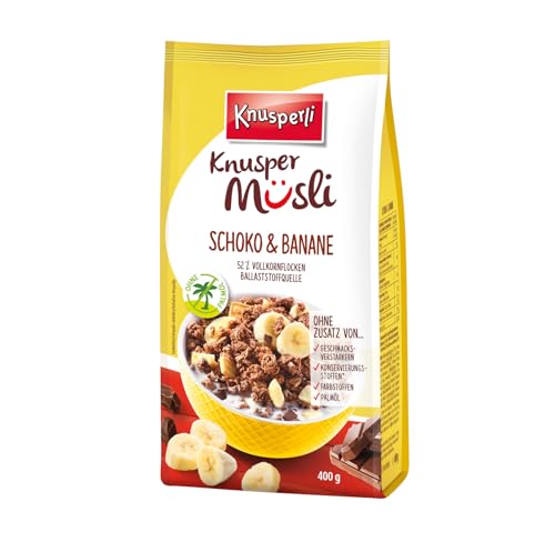 Knusperli Knusper Müsli Schoko & Banane, 400 g von Knusperli