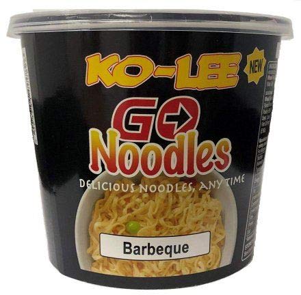 Ko-Lee Go Nudeln BBQ Becher - 65g - 2er-Packung von Ko-Lee