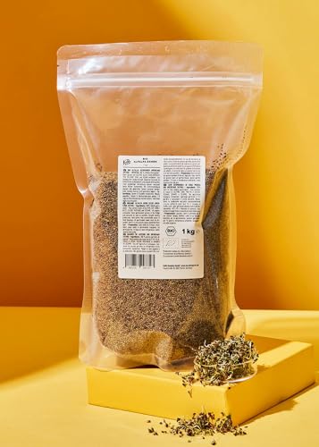 KoRo - Bio Alfalfa Samen 1 kg - Leicht nussiges Aroma - Bio-Qualität - Als Brotbelag, in Dips, Suppen oder Salaten von KoRo