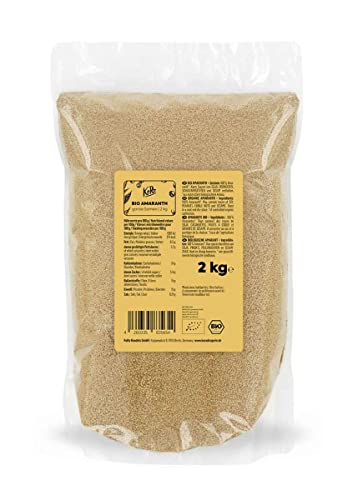 KoRo - Bio Amaranth 2 kg - Samen aus kontrolliert biologischem Anbau in der Vorteilspackung - Alternative zu Getreide von KoRo