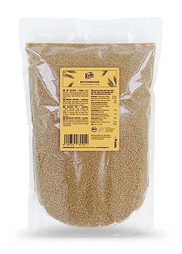 KoRo - Bio Couscous 1,5 kg - Aus 100 % biologischem Anbau ohne Zusätze - Natürlich und schnell zubereitet von KoRo