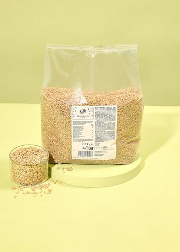 KoRo - Bio Dinkelkerne 2,5 kg - Bio-Qualität - Hoher Ballaststoffgehalt - Fein nussiger Geschmack von KoRo