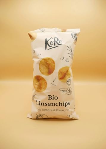 KoRo - Bio Linsenchips mit Tomate & Rosmarin 7 x 100 g von KoRo