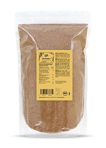 KoRo - Bio Panela 1 kg - Vollrohrzucker - Unraffiniert - Bio-Qualität von KoRo