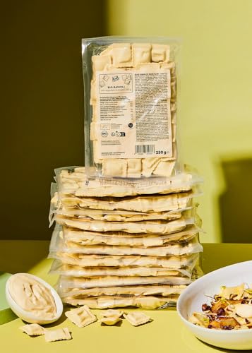 KoRo - Bio Ravioli mit veganem Schmelz 250 g - Schnell und einfach zubereitet - Bio-Qualität - Vegan - ungekühlt lagerbar von KoRo