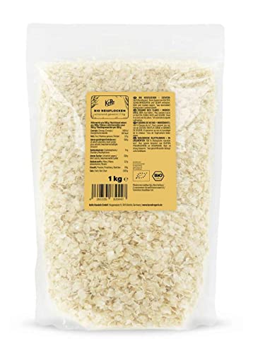 KoRo - Bio Reisflocken 1 kg - milde Alternative zu Haferflocken von KoRo