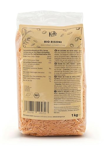 KoRo - Bio Risoni aus Linsenmehl 1 kg von KoRo