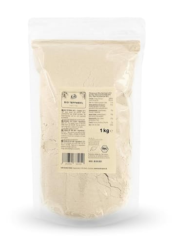 KoRo - Bio Teffmehl hell 1kg - Backzusatz von KoRo