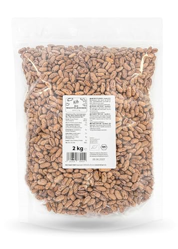 KoRo - Bio Wachtelbohnen 2 kg - Pintobohnen - Milder Geschmack - Ideal für Salate, Eintöpfe oder Dips - Getrocknet von KoRo