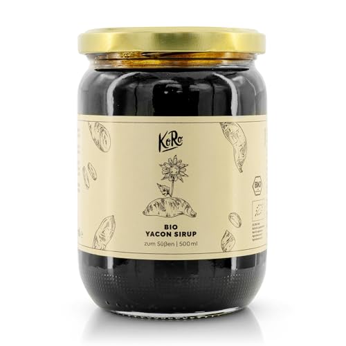 KoRo - Bio Yaconsirup 500 ml - Vegan - Bio-Qualität - Angenehm süß von KoRo