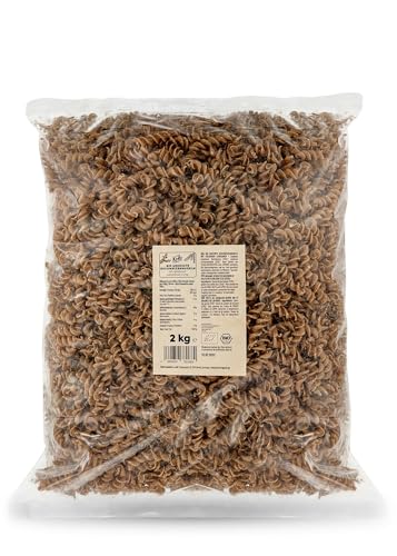 KoRo - Bio gekeimte Buchweizennudeln 2 kg - Vegane Spiralnudeln - Aus Buchweizen- und Leinsamenmehl von KoRo