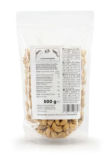 KoRo - Cashewkerne mit Vanille und Tonka 500 g von KoRo