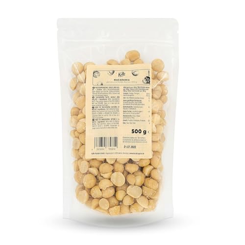 KoRo - Ganze und halbe Macadamiakerne 500 g von KoRo