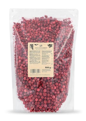 KoRo - Gefriergetrocknete rote Johannisbeeren - 500 g von KoRo