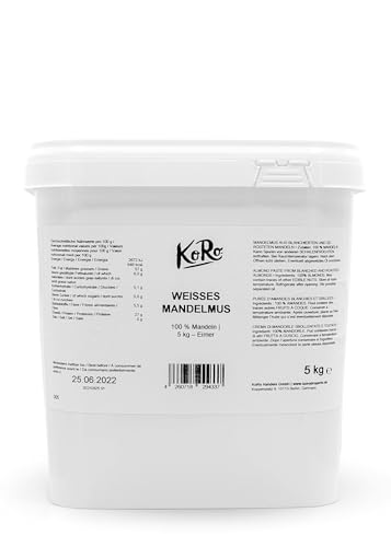 KoRo - Mandelmus, hell 5 kg - 100% Mandeln - Vegan - Unvergleichbar cremig von KoRo