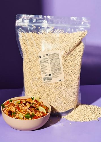 KoRo - Perl Couscous 2 kg - Vielseitig einsetzbar - Vegan - Schnelle Zubereitung von KoRo