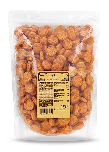 KoRo - Reiscracker Chilli 1 kg - Lecker scharfe Knabberei für Zwischendurch von KoRo