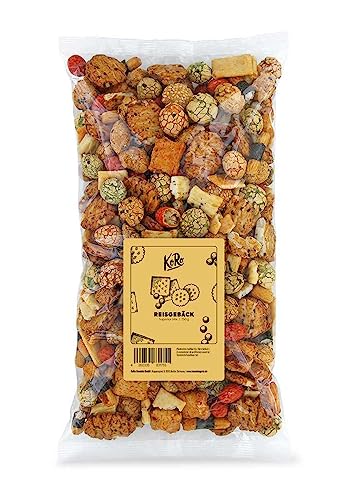 KoRo - Reisgebäck Mix Superior 750 g - Würzige Snack auf Basis von Reis für eine knackige Geschmacksexplosion von KoRo