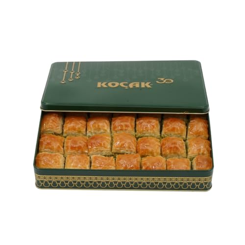 Berühmte Gaziantep Koçak Dry Baklava (1,1lb - 500 gr)-12,13 Stück täglich frische Lieferung von Koçak