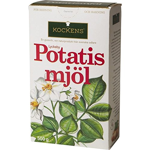 Kockens Lyckeby kockens Potatismjol – Kartoffelstärke 500 g (Packung von 2) von Kockens Lyckeby