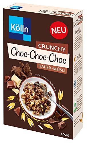 Kölln Crunchy Choc-Choc-Choc Hafer-Müsli, 400 g, 1 Stück (1er Pack) von Kölln