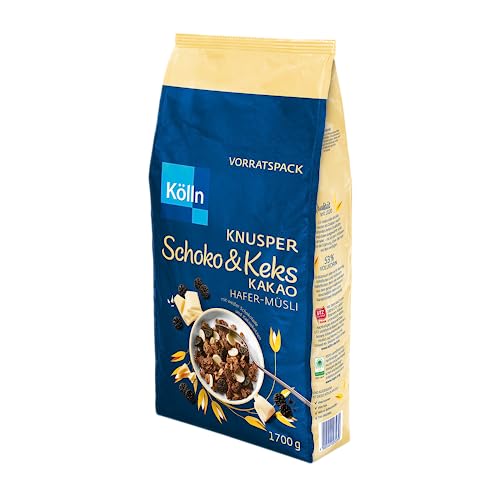 Kölln Müsli Knusper Schoko und Keks Kakao, 1.7 kg von Kölln