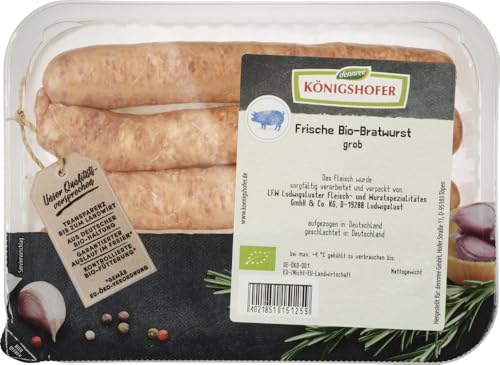 Frische Bratwurst grob 12 x 250 gr von Königshofer