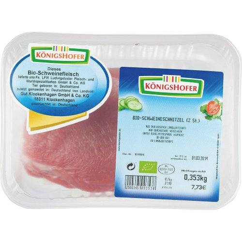 Schweineschnitzel von Königshofer