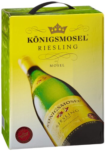 Königsmosel Riesling Qualitätswein b. A. Mosel lieblich Bag-in-Box (1 x 3 l) von Königsmosel