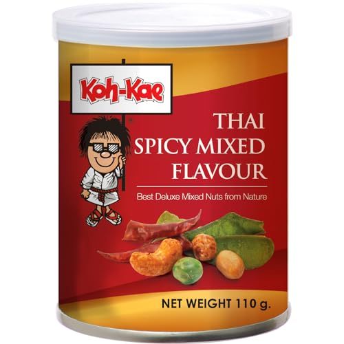 KOH-KAE - Erdnüsse Thai Spicy Geschmack, 24er pack (24 X 110 gm) von Koh-Kae