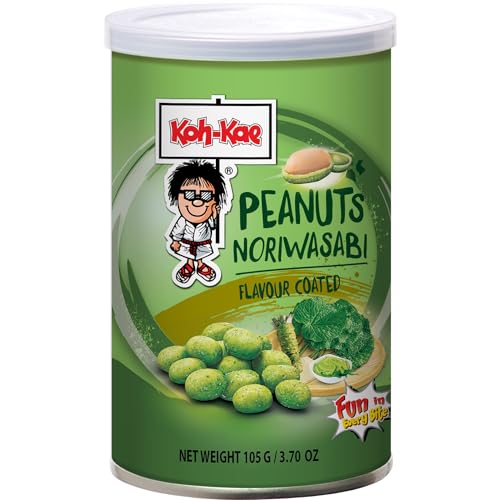 KOH-KAE - Erdnüsse mit Wasabi Nori - (1 X 105 G) von Koh-Kae