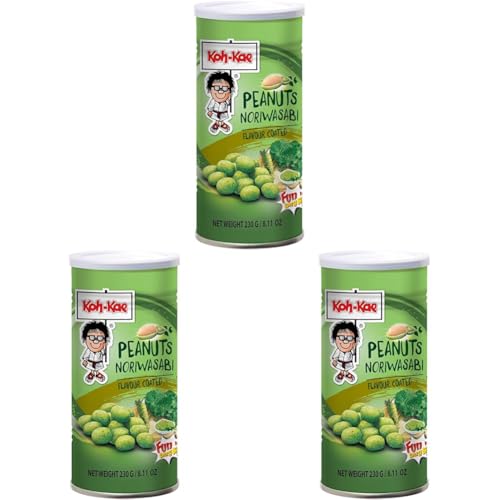 KOH-KAE - Erdnüsse mit Wasabi Nori - (1 X 230 GR) (Packung mit 3) von Koh-Kae