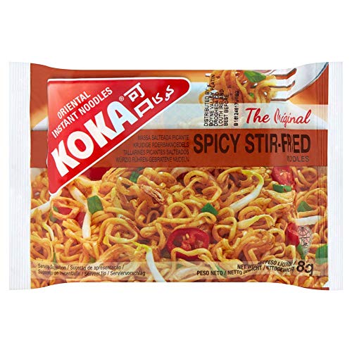 Koka Noodles Instant Stir Frittiergeschmack, 85 g, 20 Stück von Koka