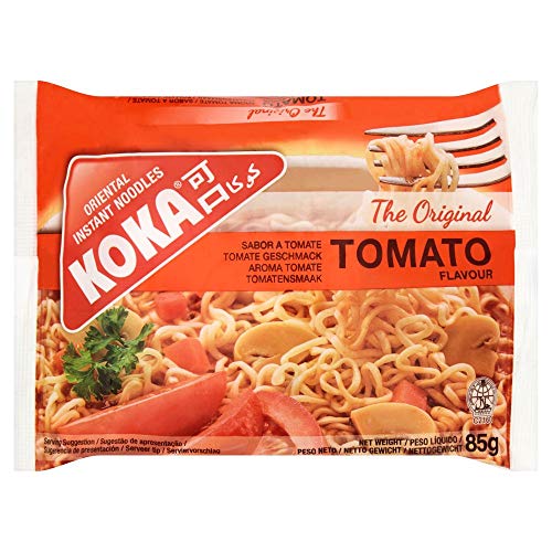 Koka Nudeln Instant Tomaten-Geschmack, 85 g, 30 Stück von Koka