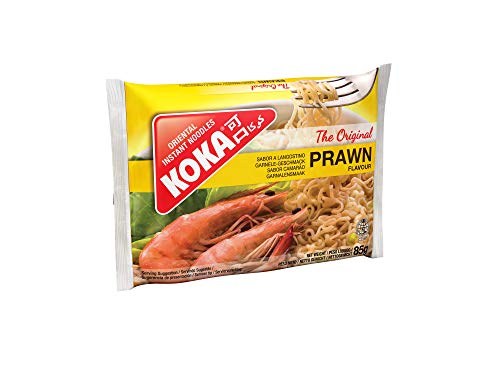 Koka Oriental Style Instant Nudeln, Garnelen-Geschmack, 30 x 85 g von Koka