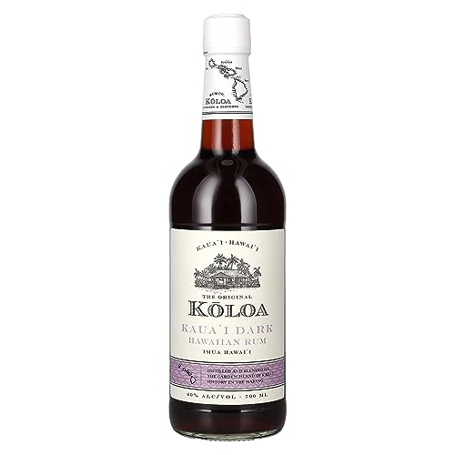 Kōloa Kaua'i DARK Hawaiian Rum 40% Vol. 0,7l von Koloa