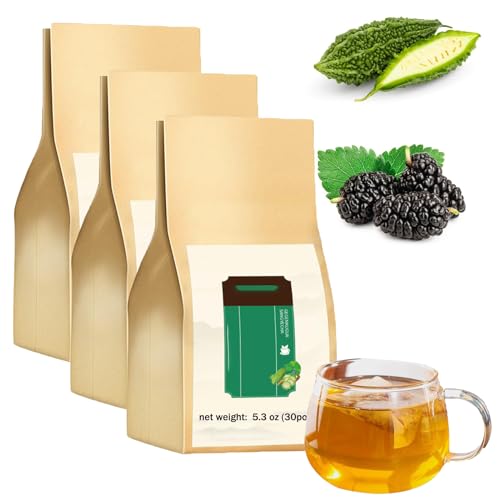 Bitter Melon and Mulberry Leaf Tea, Bitter Gourd Mulberry Leaf Tea (3Box) von Konenbra