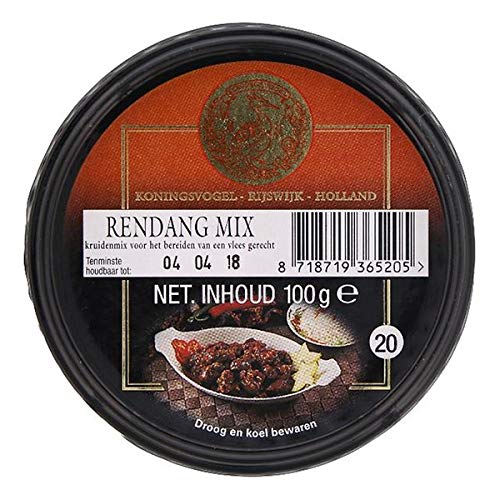 Koningsvogel Boemboe Rendang Mix - Behälter 100 Gramm von Koningsvogel