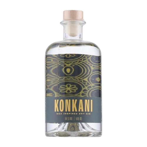 Gin Konkani Goa Inspired Dry Gin Medium Flasche 50 cl von Konkani