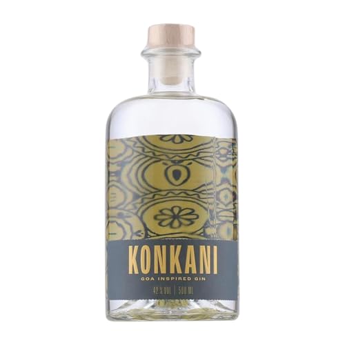 Gin Konkani Goa Inspired Gin Medium Flasche 50 cl von Konkani