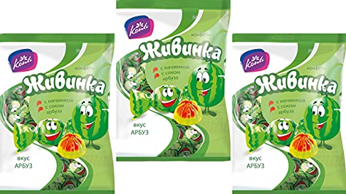 Gelee-Bonbons "Zhiwinka" mit Wassermelonengeschmack (3 st. x 250g) | Konfekt von Konti