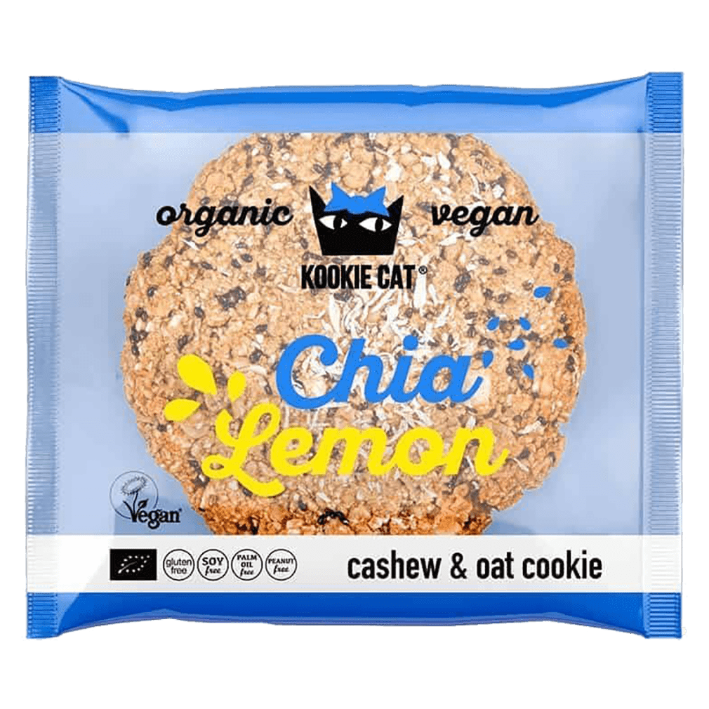 Bio Chia-Zitronen Cookie von Kookie Cat