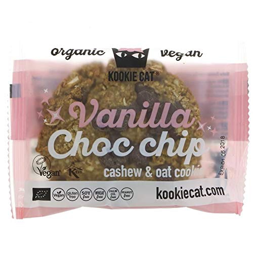 KOOKIE CAT | Vanilla & Choc Chip Cookie | 4 x 50g (DE) von KOOKIE CAT