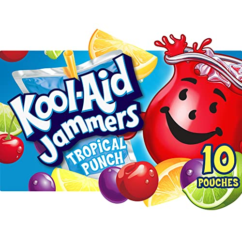 Kool-Aid Jammers - Tropical Punch (10x177ml Beutel) von Kool-Aid