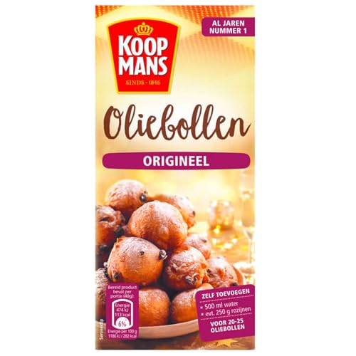 10x Koopmans Oliebollen 500g Sylvester Holland Faschingskrapfen Krapfen Kreppel von Koopmans