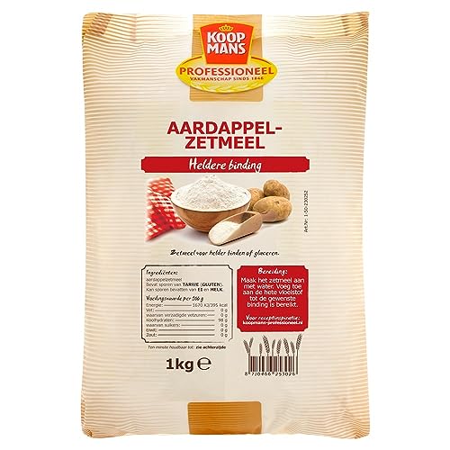 Koopmans Professioneel Aardappelzetmeel 1000g Packung (Kartoffelstärke) von Brand New Cake