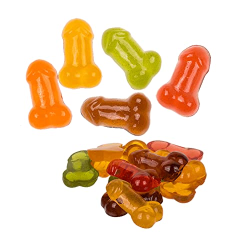 Kopfsalat Fruchtgummi Willis - Gummibonbons in Penis Form mit Fruchtgeschmack - 100 g von Kopfsalat